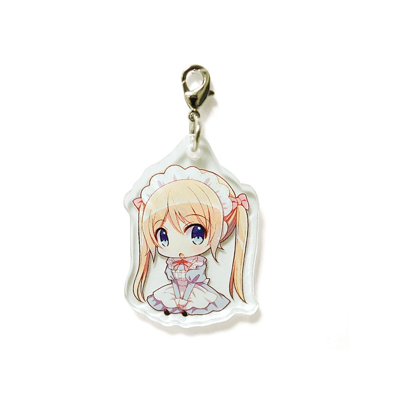 アクリルキーチャーム 50×50mm以内（両面印刷）14営業日納期 1000個