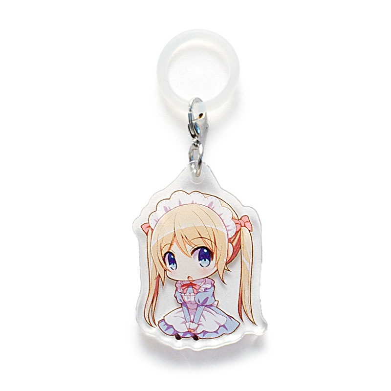 アクリルめじるしアクセサリー 30×30mm以内（両面印刷）10営業日納期 30個