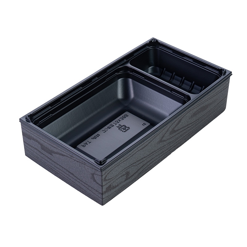 アクタ ワン折重73×38 黒焼杉縁  B黒底 50枚組