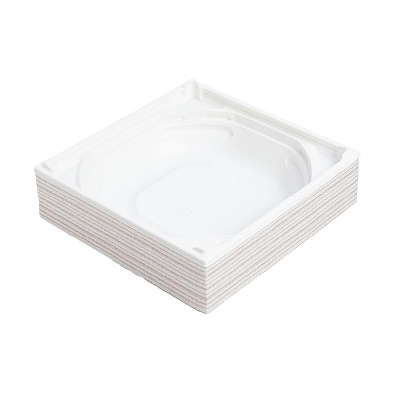 アクタ ワン折重51 白杉縁 BWAクリーム底 50枚組 透明蓋付き