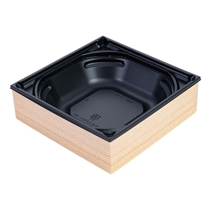 アクタ ワン折重56 杉縁 BWA黒底 50枚組 透明蓋付き