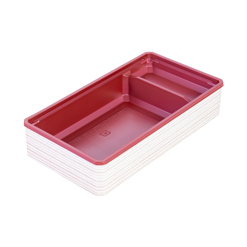 アクタ ワン折70×37 白杉縁 B-38 赤底 50枚組 選べる蓋3種