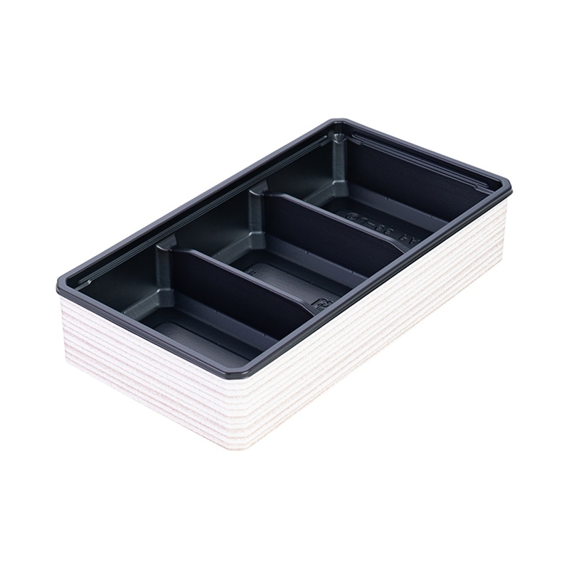 アクタ ワン折70×37 白杉縁 F-38 黒底 50枚組 選べる蓋3種