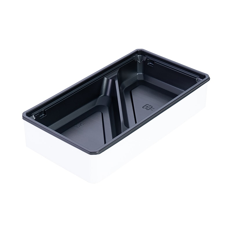 アクタ ワン折70×37 白エンボス縁 S-33 黒底 50枚組 選べる蓋3種