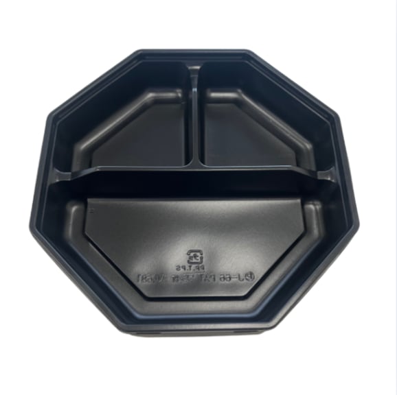 アクタ ワン折八角68T 黒焼杉縁 T黒底 50枚組