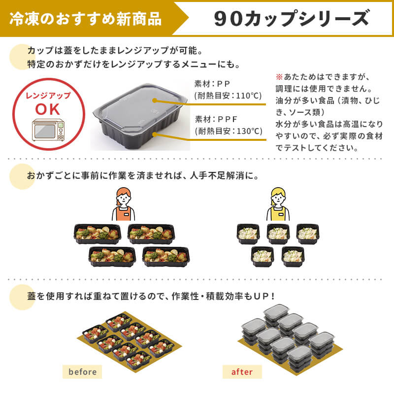 アクタ 90-1.5かん合 黒 100枚組