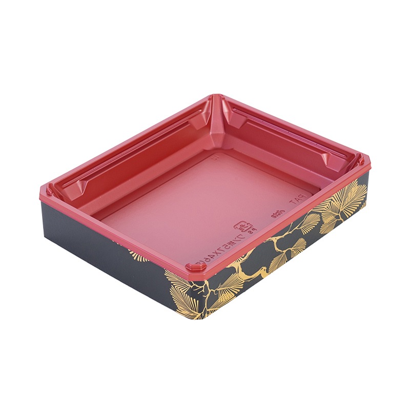 アクタ ワン折57×46 新琥珀松 A赤底 50枚組 選べる透明蓋2種