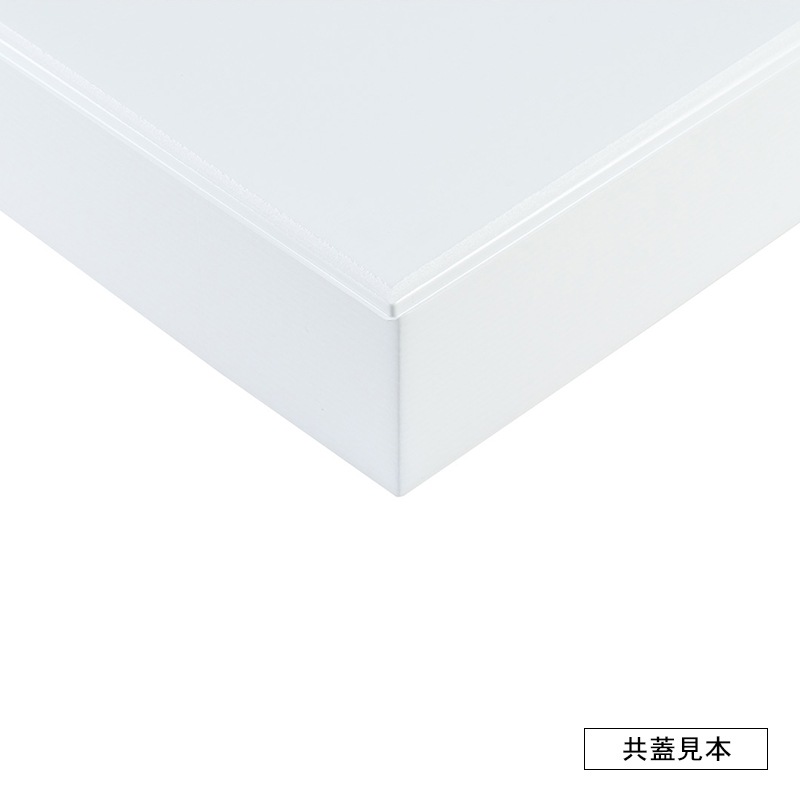 【1個売り】アクタ ワン折重113×32 白エンボス縁 Aホワイト底