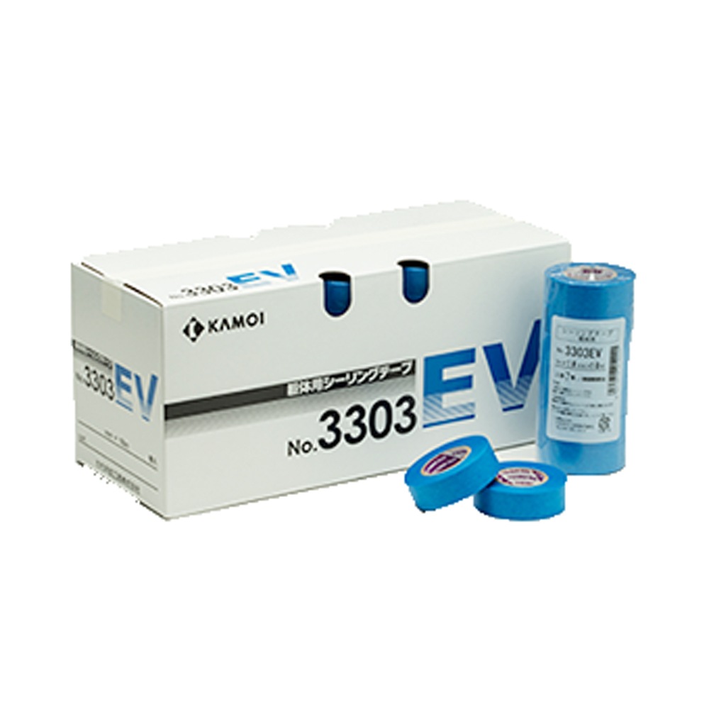 カモ井 マスキングテープ 3303-EV (躯体シーリング用) | 建築資材,養生