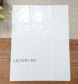 ランドリーバッグ　（小）　1,000枚　（400×530×0.02　乳白色）　　