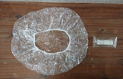 シャワーキャップ（透明袋）　100個　　