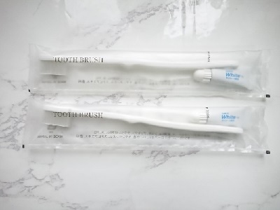 ハブラシ(歯磨き粉付き) 2,000本　　業務用　※受注生産