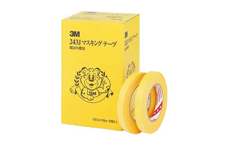 #243J 車両塗装用テープ|養生用品|塗装