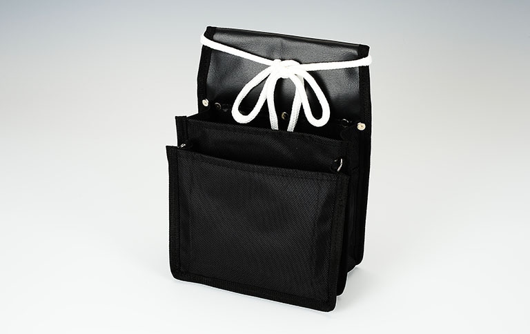 マルテー塗装用腰袋  ブラック