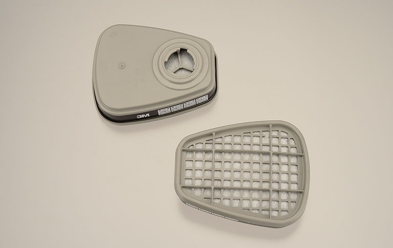 吸収缶　6000シリーズ|安全衛生用品・標示機器|塗装
