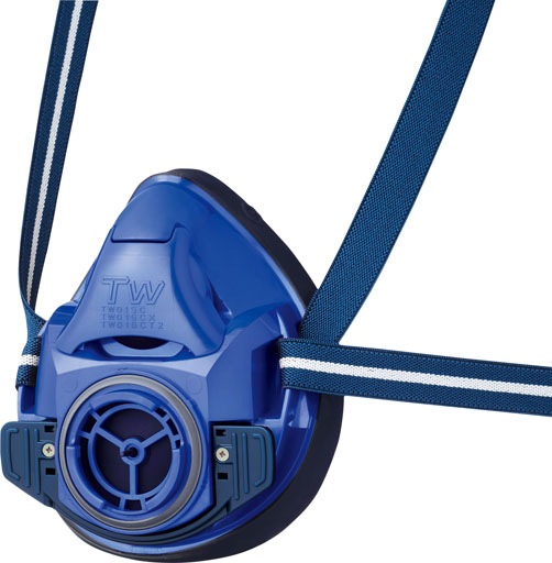 防塵・防毒マスク  TW01SC BL(瑠璃紺雲母)|安全衛生用品・標示機器|塗装