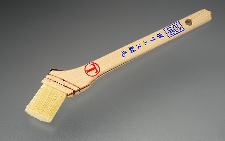 ポリエステル　筋違　白毛