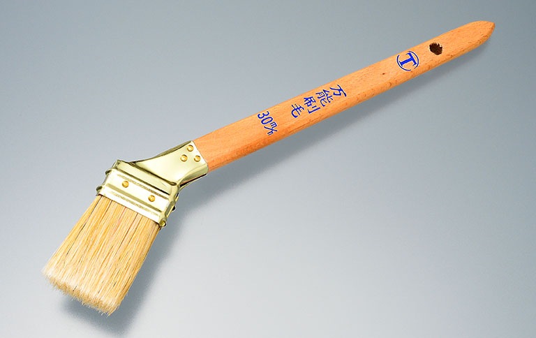 新万能刷毛　筋違　白毛