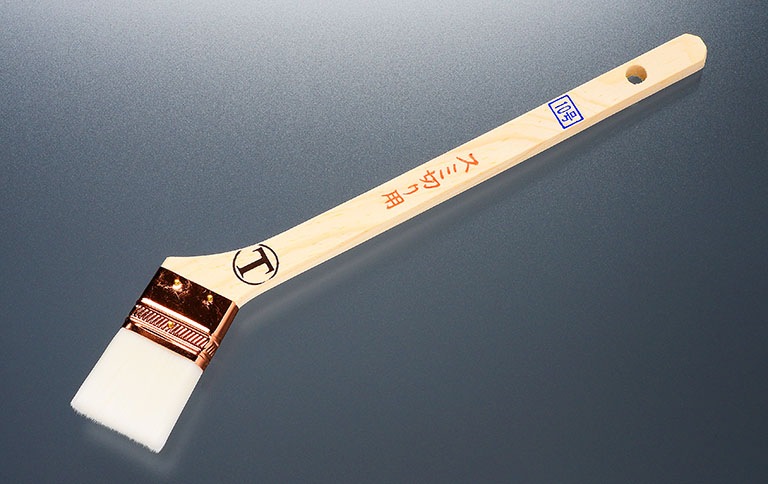 隅切用　銅巻ナイロン　筋違　白毛|ハケ|塗装