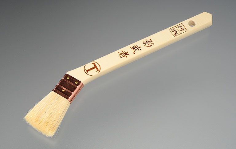 影武者　筋違　白毛|ハケ|塗装