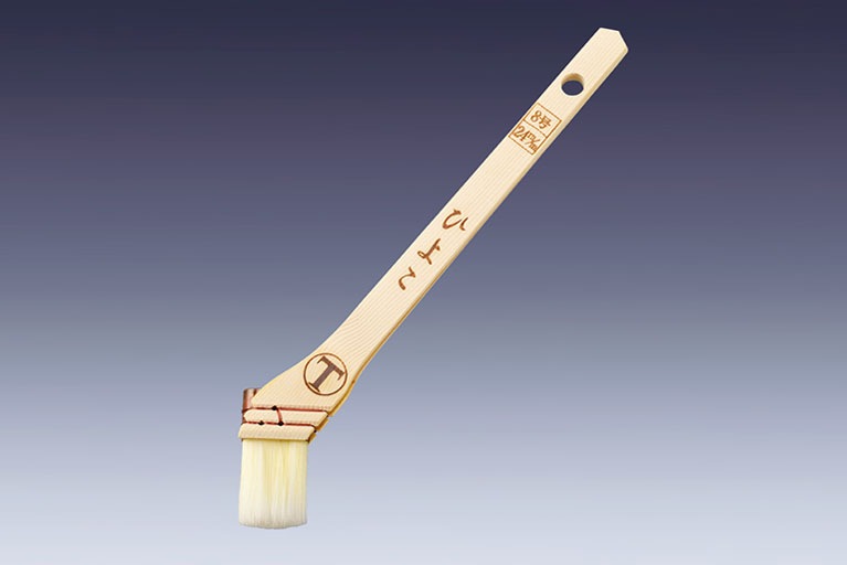 ひよこ　隅切　筋違　白毛|ハケ|塗装