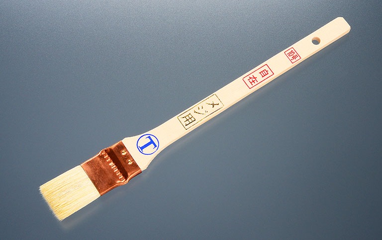 自在目地刷毛　白毛|ハケ|塗装