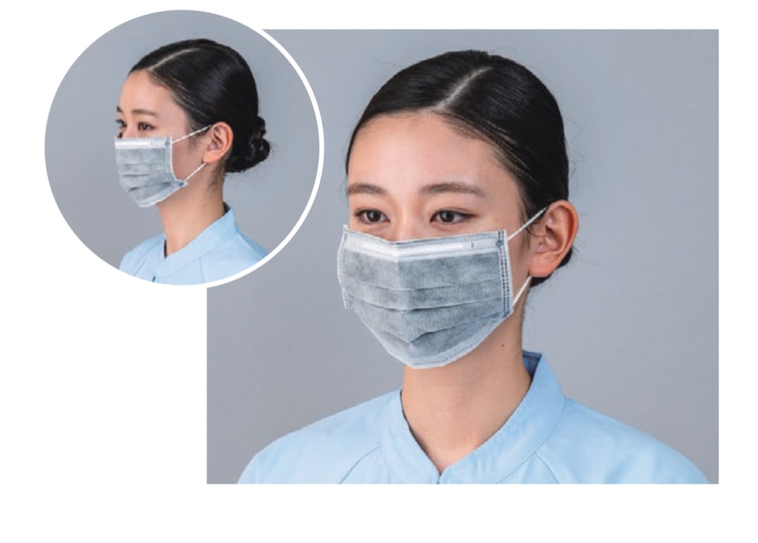 【50枚×24箱】活性炭マスク 4層 フリーサイズ 1ケース