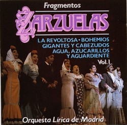 オルケスタ・リリカ・デ・マドリー「サルスエラVOL.1」