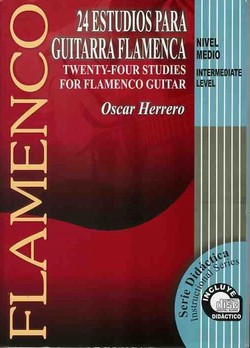 オスカル・エレーロ「フラメンコギターのための24の練習曲-中級編CD付