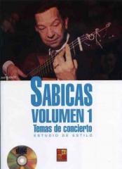 サビーカス「「VOL.1テーマス・デ・コンシエルト〜エストゥディオ・デ・エスティロ」CD付(輸入版)」