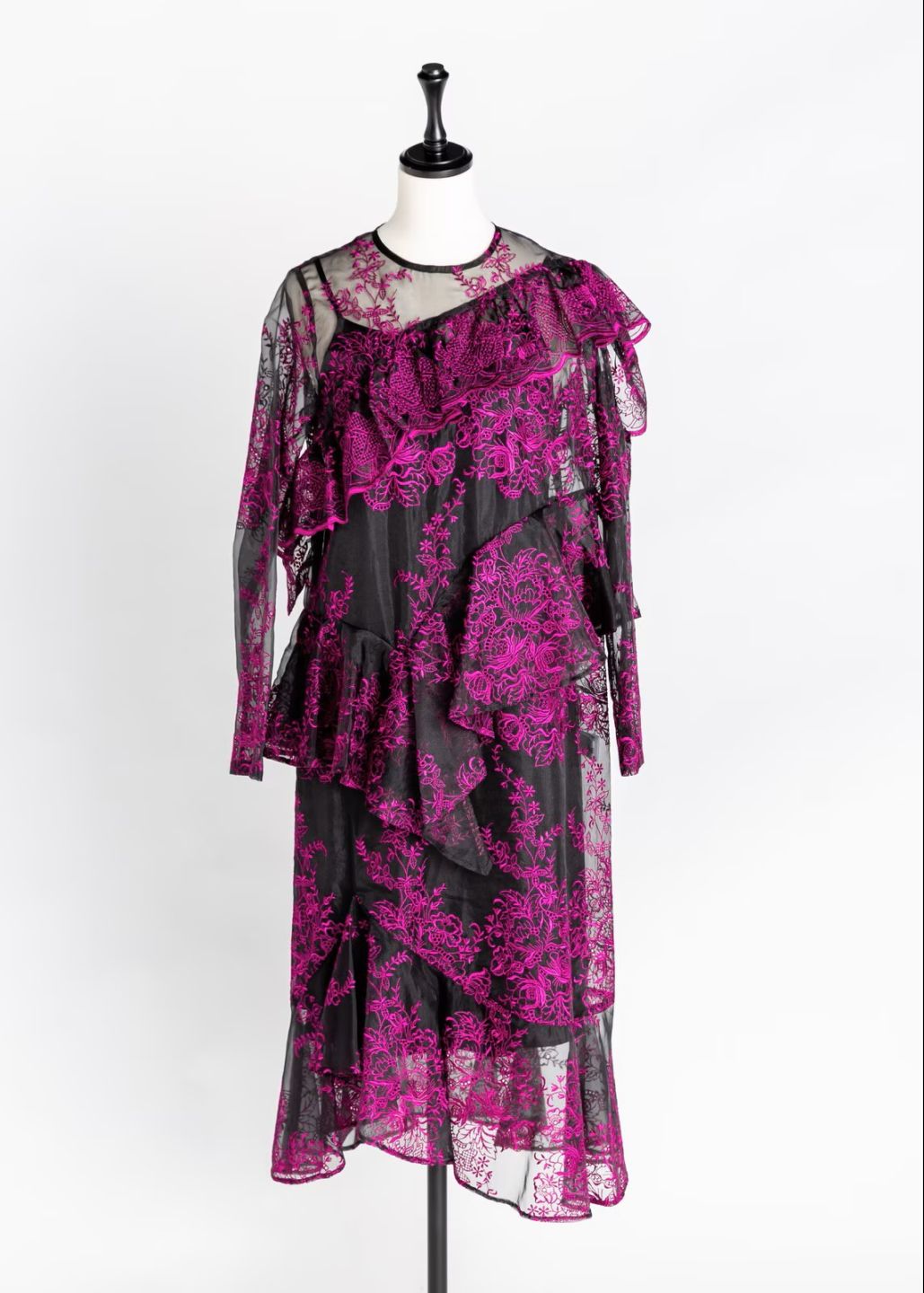 ランダムフリルワンピース