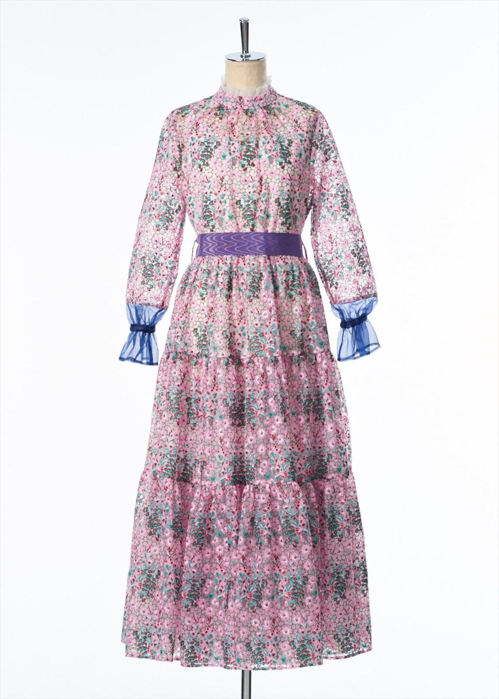 ティアードロングワンピース