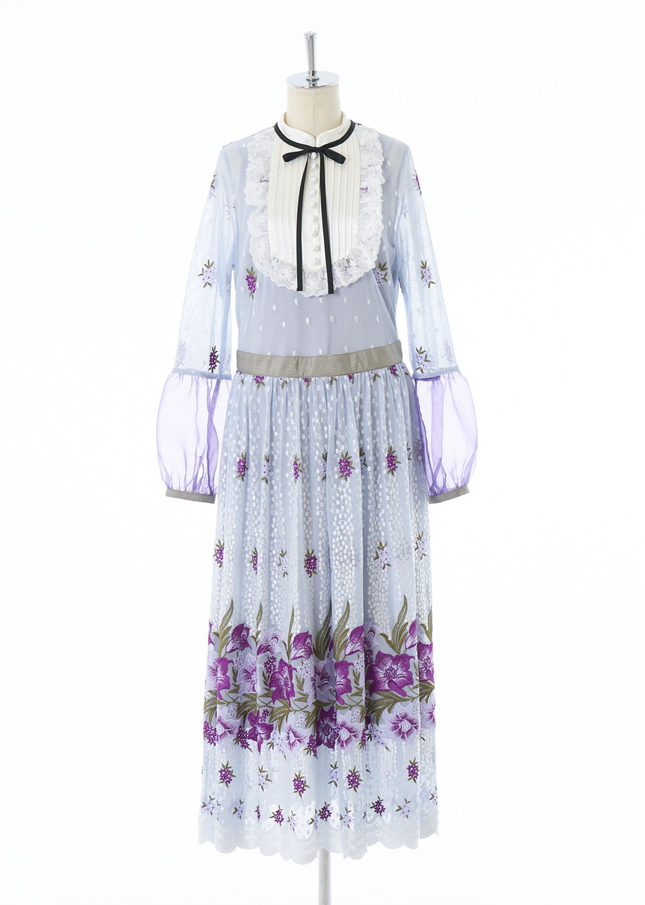 ピンタックヨークワンピース