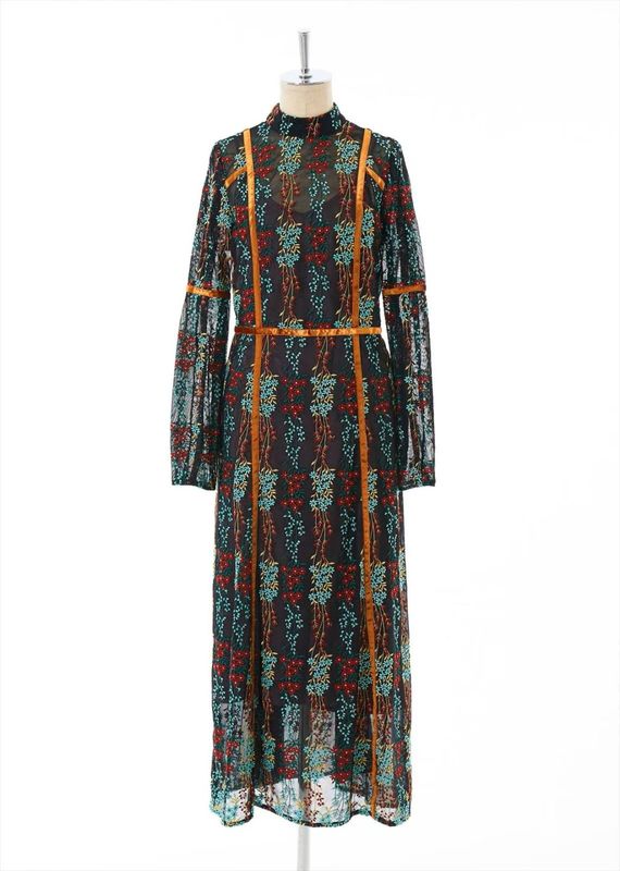 パッチワークワンピース | ITEM CATEGORY,DRESS／ドレス | ADELLY