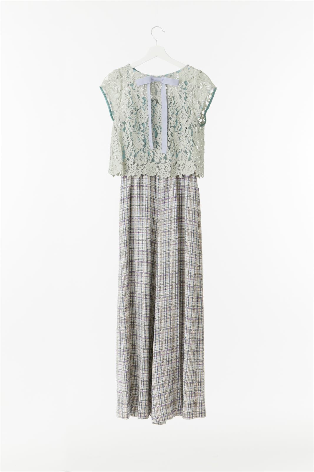 リボントップロンパース