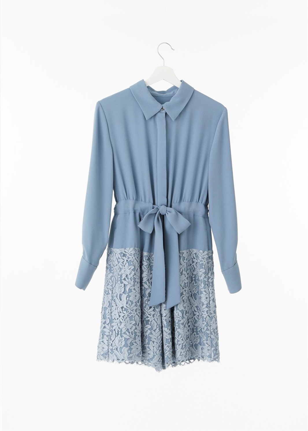 シャツスタイルオールインワン