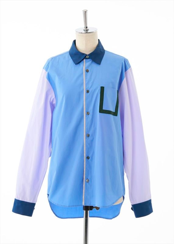 ADELLY カラーブロックシャツ カラーブロックシャツ | ITEM CATEGORY,TOPS／トップス | ADELLY