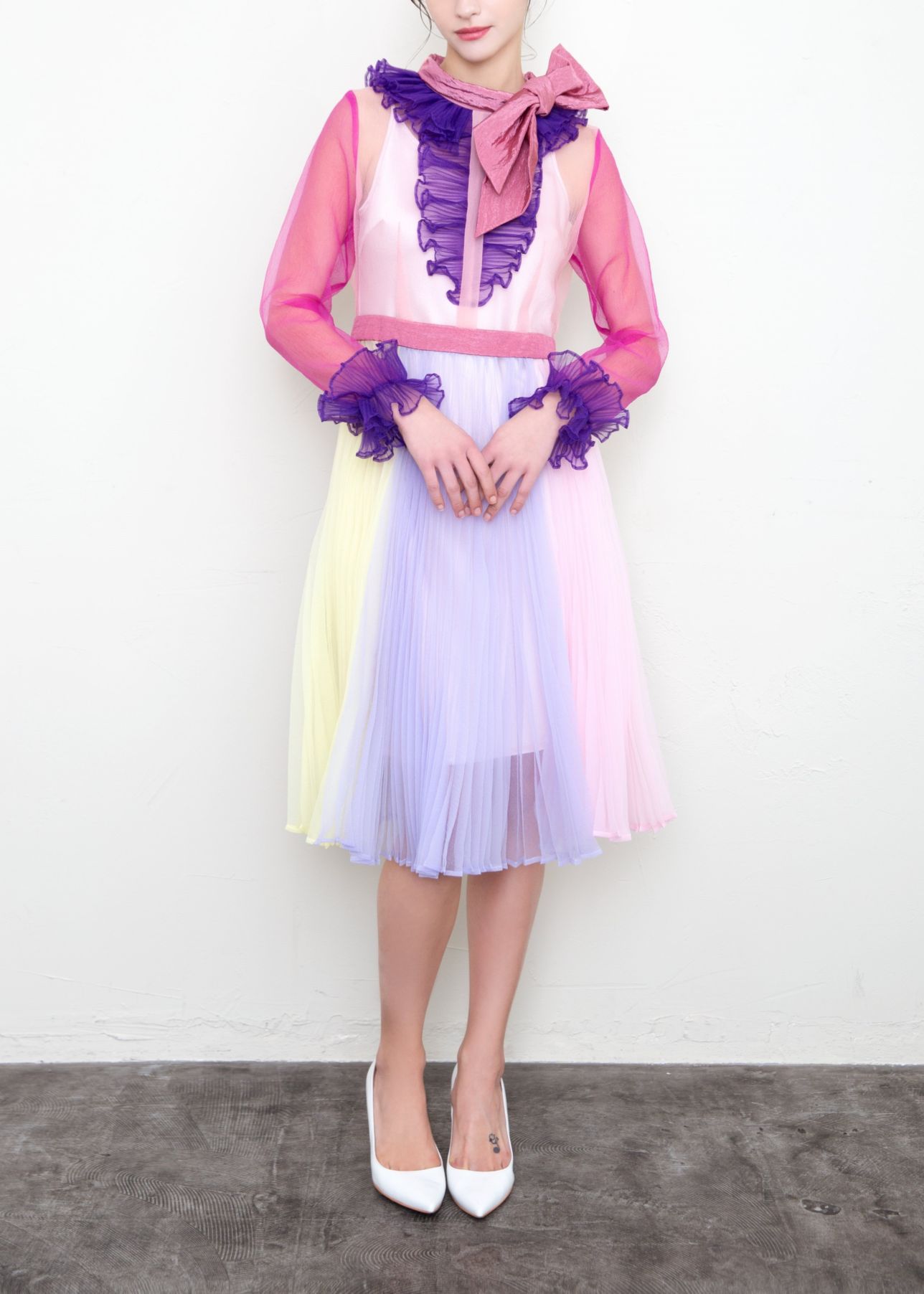 プリーツパネルワンピース | すべての商品 | ADELLY ONLINE SHOP