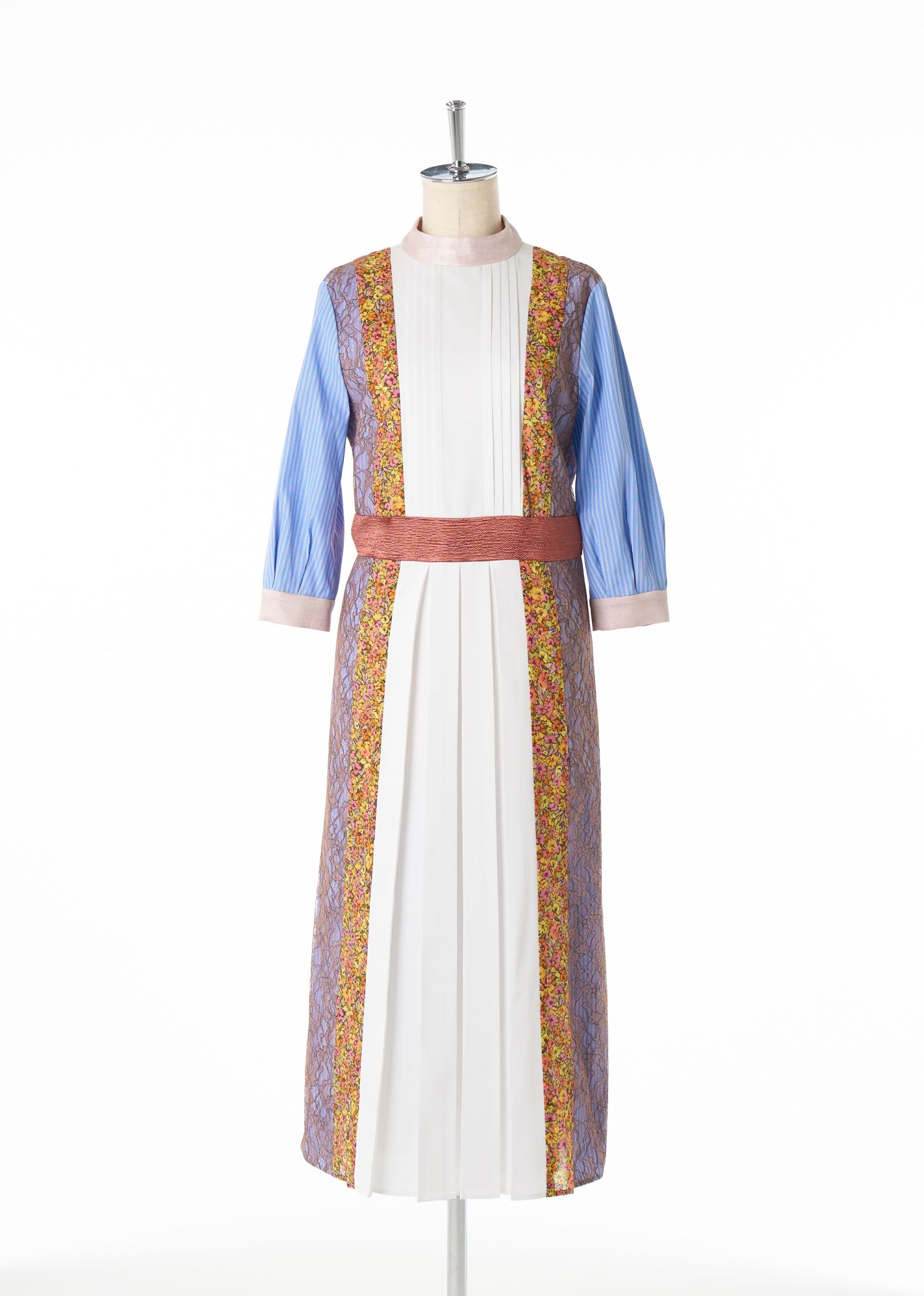 【未使用！♡2023モデル】ヌキテパ　パッチワークシャツワンピース　マキシ パッチワークワンピース | NEW | ADELLY ONLINE SHOP