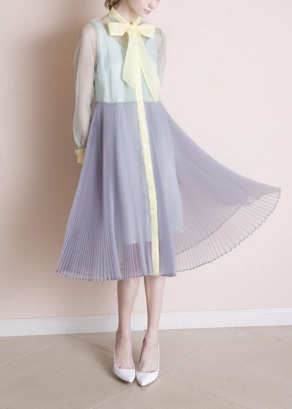 ELLIE エリー　ロンパース　リボン ダブルリボンロンパース｜evelyn（エブリン）公式通販サイト