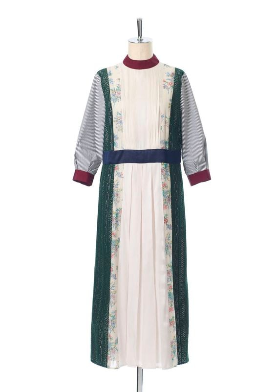 パッチワークワンピース | ITEM CATEGORY,DRESS／ドレス | ADELLY