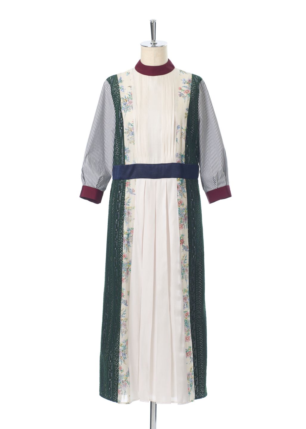 パッチワークワンピース