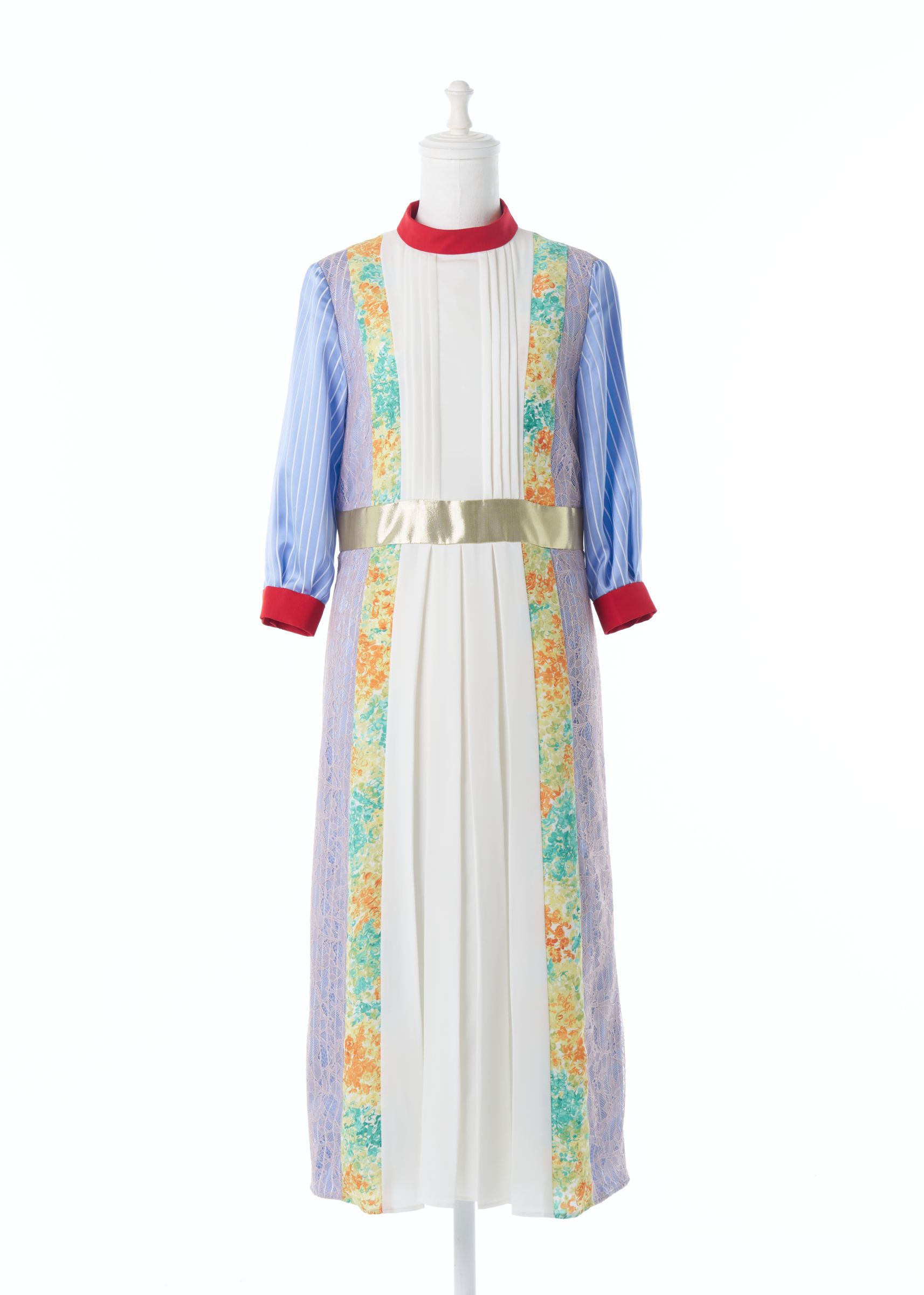 パッチワークワンピース