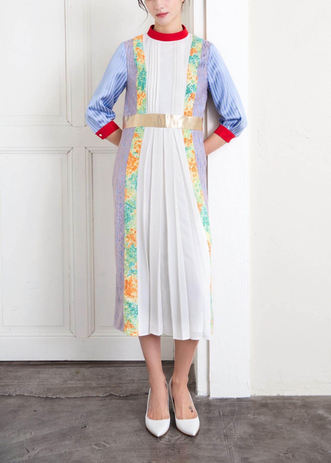 パッチワークワンピース | NEW | ADELLY ONLINE SHOP