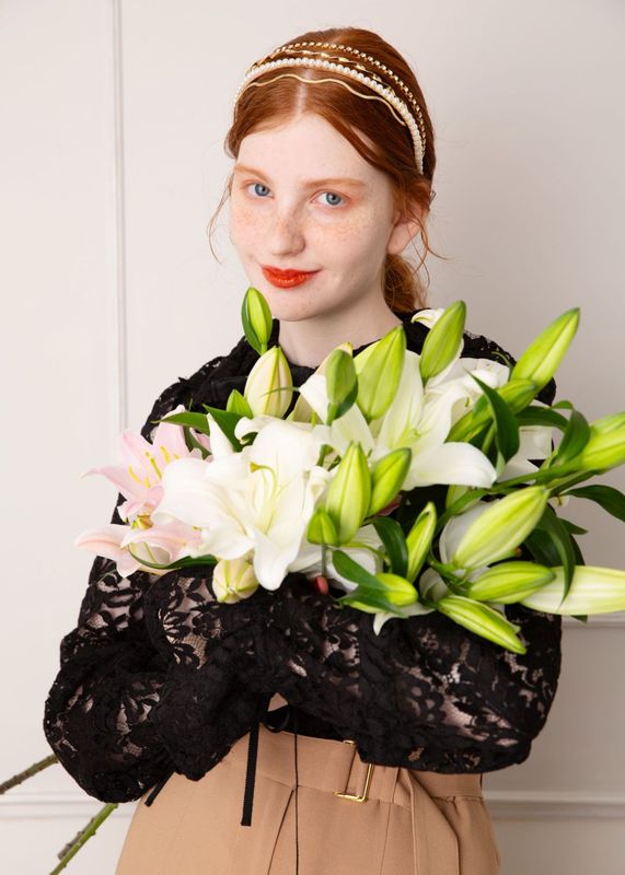 2way Luxury Lace Blouse | COORDINATE | ADELLY ONLINE SHOP