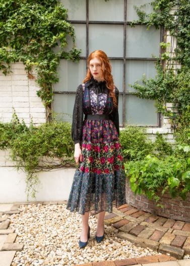 エンブロイダリーパッチワークリボンワンピース～Rebirth