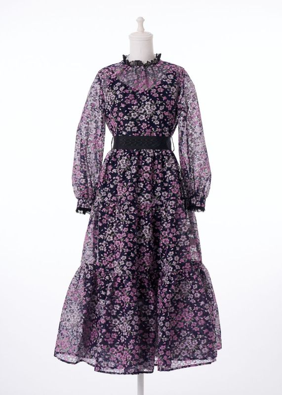 SAKURAパッチワークエンブロイダリーワンピース | NEW | ADELLY ONLINE