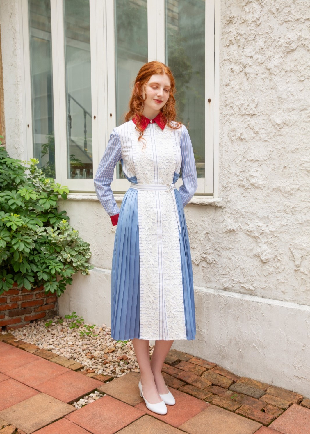 ADELLY アデリー パッチワークワンピース パッチワークワンピース | ITEM CATEGORY,DRESS／ドレス