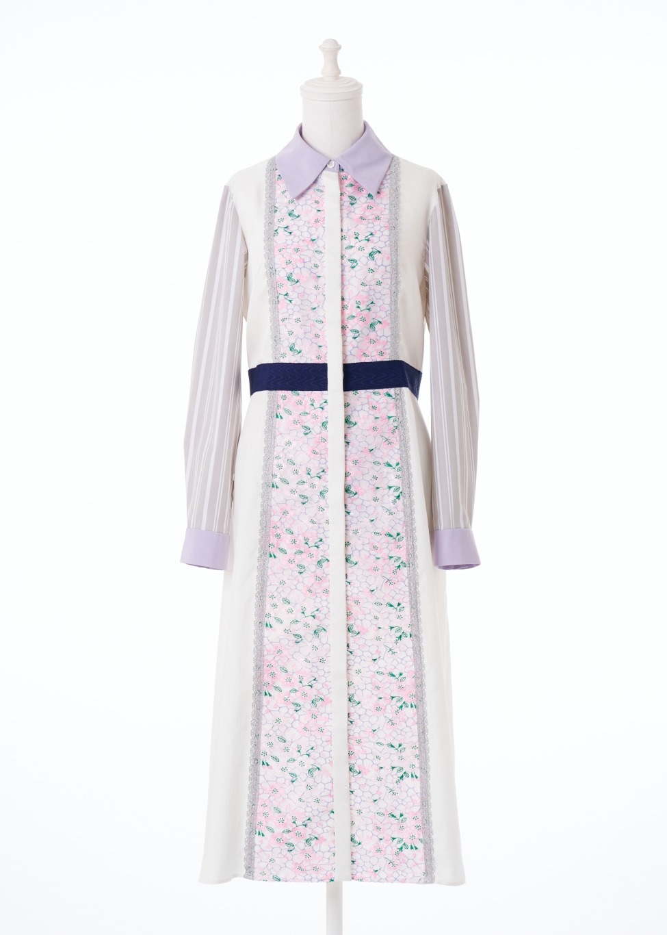 SAKURAパッチワークエンブロイダリーワンピース