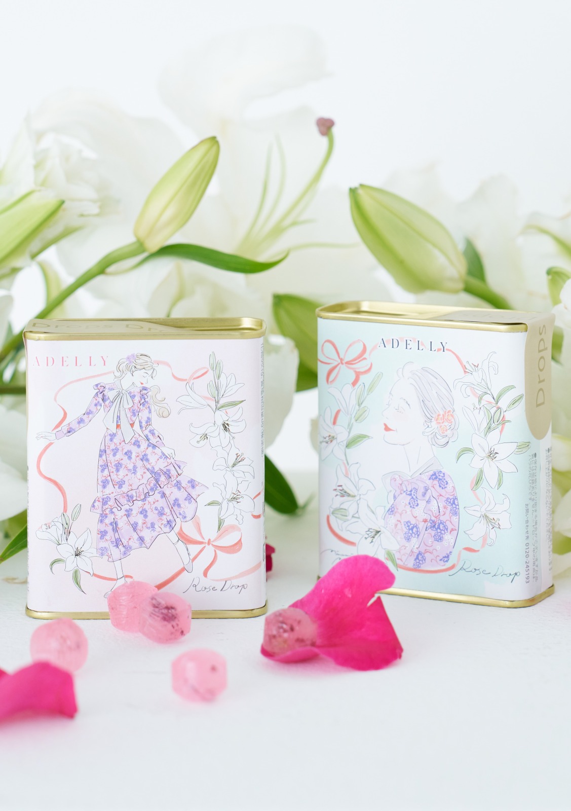 〈ADELLY× 南夏希〉  Timeless ADELLY drop -Rose flavor-